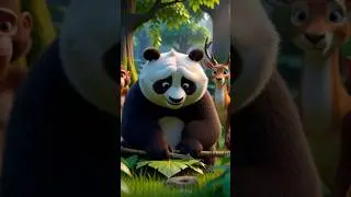 🥰 NEW EK pyara Panda tha #trending ☠️#viral #aishorts #cartoon #story 😈#pandastory #emotionalstory 🔥