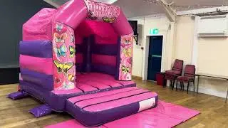 Butterflies Bouncy Castle & Soft Play Hire Package at Fairburn Community Centre Knottingley WF11 9LA