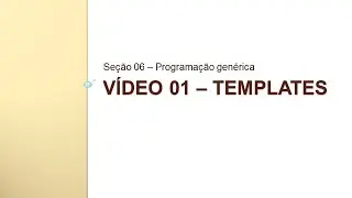 S06V01 - Templates