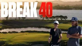 Can we Break 40 from the front tees...