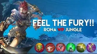 Vainglory Gameplay - Episode 180: FEEL THE FURY!! Rona |WP| Jungle Gameplay |1.15|