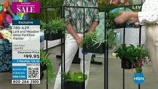 Lark and Meadow Metal Partition Planter