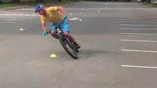 Fluidride MTB Driveway Drills #3 - Slalom Drills