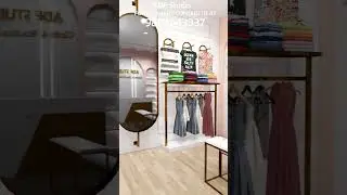 Boutique Shop Interior Design | Garment Shop Design #shopinteriordesign #interiordesign