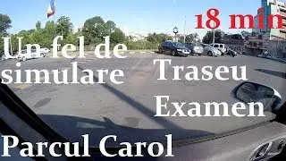 Singur la Volan - Simulare traseu examen auto