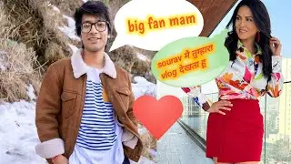 sourav joshi kya bol diya sunny leone ko #souravjoshivlogs