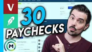 30 PAYCHECKS from Dividend Investing - How Much M1 Finance Paid Me In Dividends