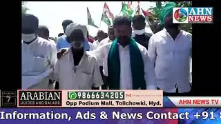 Revanth Reddy&rsquo;s padayatra against farm laws enters Hyderabad