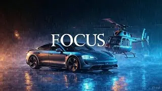 Deep Focus Music for Maximum Productivity &ndash; Futuristic Night Drive Beats | UltraFocus Beats