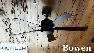 52&rdquo; Kichler Bowen ceiling fans (2025 Remake)