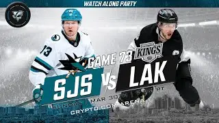 San Jose Sharks vs Los Angeles Kings | WATCH PARTY + LIVE REACTIONS!