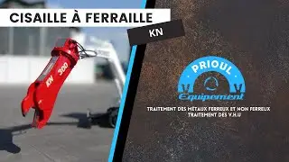 Cisaille &agrave; Ferraille Hydraulique KN | Euromec