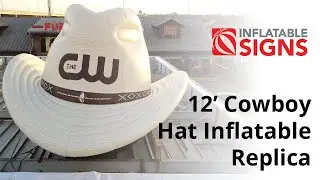 Giant Cowboy Hat Custom Inflatable Replica | Inflatable Signs