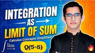 Definite integration as Limit of Sum #jeeadvanced #jeemains2026 