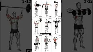 Top Shoulder Workout for Strength & Size 🔥🏋️