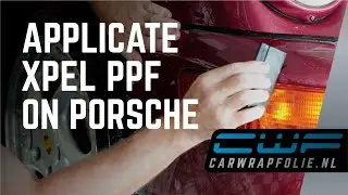 APPLICATION PAINT PROTECTION FILM | XPEL | PORSCHE 964 | MY 1989