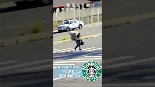 Death Stranding delivery to Starbucks! #videogames