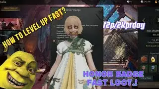 Legend of YMIR - Level fast guide  & Quick Loot Guide fo HONOR BADGE! .