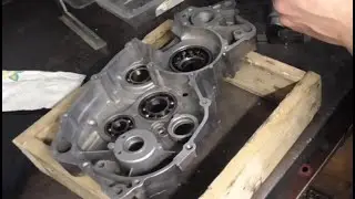 Montaggio cuscinetti blocco Aprilia rotax 123- Rinascita  1p.