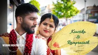Kowsika Ramprasath Wedding Highlights 4K | Kadal - Adiye Video Cover | A.R. Rahman | London
