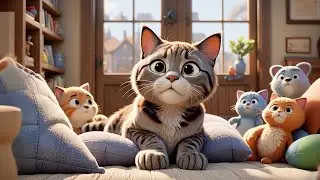 The Caring Cat&rsquo;s Cozy Corner &ndash; Nursery Rhymes Songs for Kids 🐱🛋️