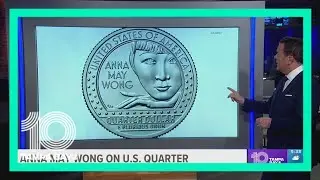 Anna May Wong quarters from US Mint to be shipped Oct. 24