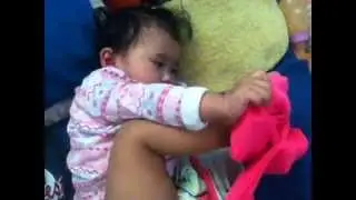 I can remove my pants and tights -- Baby Gwen IMG 1450