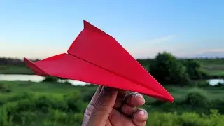 Как сделать эпический бумажный самолетик, который летает далеко