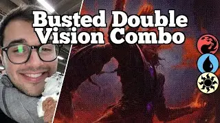 Busted Double Vision Combo | Core Set M21 Draft | Draft [Arena]
