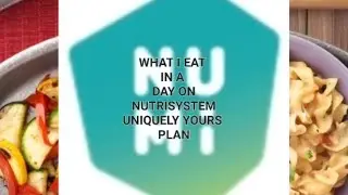 What I Eat in a Day on Nutrisystem Uniquely Yours 4-3-2022 #nutrisystem