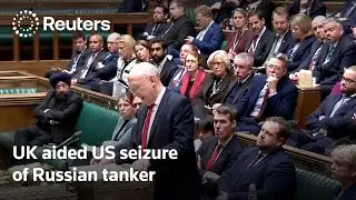 UK aided US mission to seize Russian-flagged tanker: defense minister | REUTERS