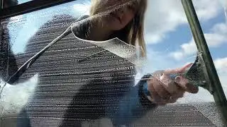 Residential Window Cleaning with My Wife