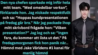 Den nya chefen sparkade mig inför hela mitt team – sedan kom fredagens kundpresentation…