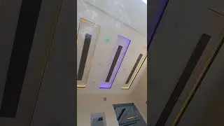Our lights, paint  and ceiling work in G block citi housing society Jhelum //shorts  || short video