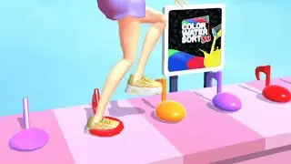Tippy Toe Game! Very Satisfying and Relaxing ASMR Game Video