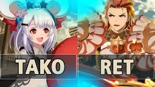 GBVSR:🔥Tako (Vikala) Vs ret (Percival)🔥| High Level Gameplay.