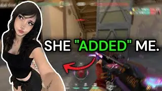 A Valorant Streamer Added Me WHILE I Was Playing a Rank Game...