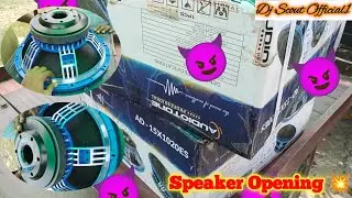 Speaker Opening By 👑 Dj Scout 👑 Fatuha | Auditone | #djscout #vlog #djvlog #audiotone #speaker 😈 