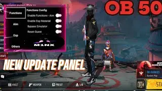 OB 50 UPDATE PANEL FOR FREE// FF PANEL FOR ANDROID//NEW UPDATE PANE 💀☠️💥