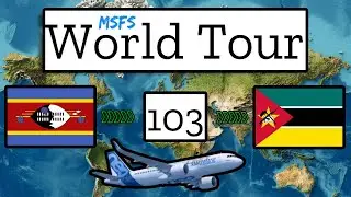 Flight 103/210 FDMS Mbabane [ESWATINI] - FQMA Maputo [MOZAMBIQUE]