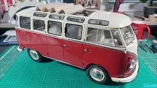 Volkswagen T1 Samba Deagostini 1:8 Lieferung 27 Ausgabe 109 - 113