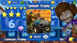 Tough matches Typhoon Trophy Killawatt 1000HP BB Racing | Beach Buggy Racing 