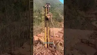 Drilling rig solves construction water problem#China water well drilling rig