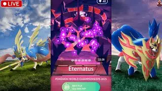 Crown Zacian, Zamazenta & Gigantamax Raid Inviation  in #pokemongo | #raidinvite #live