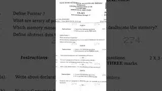 C24 QUESTION PAPER DATA STRUCTURES THROUGH C