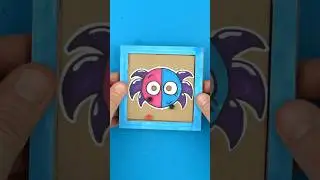 Sprunki Phase 4 OC SemiHemi Pinball Challenge Game DIY Cardboard Crafts #game #incredibox
