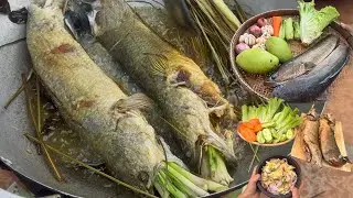 Delicious Fried Fish Recipe with Fresh Vegetables & Mango Sauce