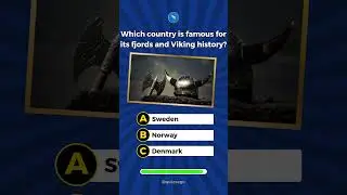 ⛰️ Fjords & Vikings: Which Country? 🛡️ #shorts #youtubeshorts #quizsage #shortsquiz #quiztime