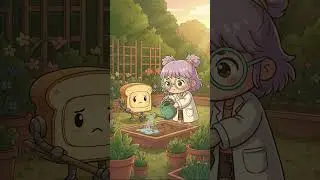 Maya & Chip Plant a Tree for the Future #KidsStory #NatureLove #PlantTree #CuteCartoon #Shorts