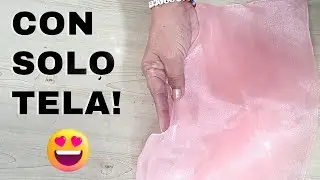 😮CON SOLO TELA PUEDES HACER Y VENDER💲TANTAS COMO HAGAS!!! FLOR NAVIDEÑA🎄